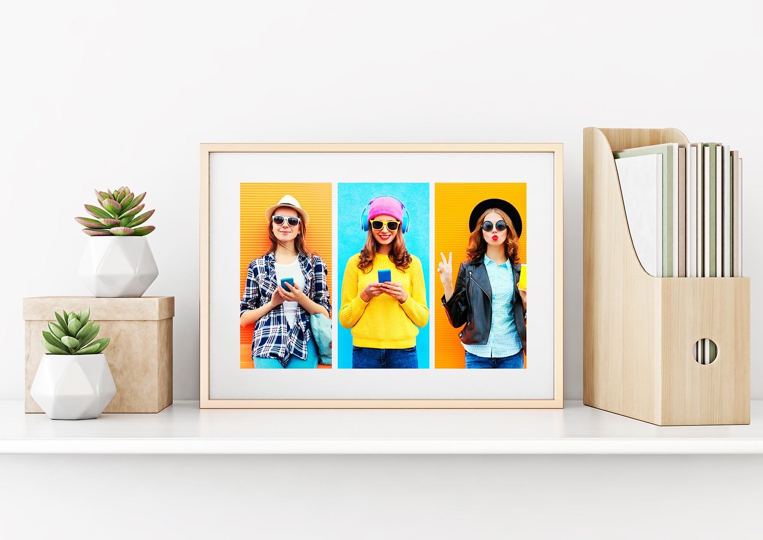 Collages de fotos. Copias en papel fotográfico 10x15, 15x15, 15x20, y panorámicas 15x36 y 15x51. Servicio online. Recogida en estudio