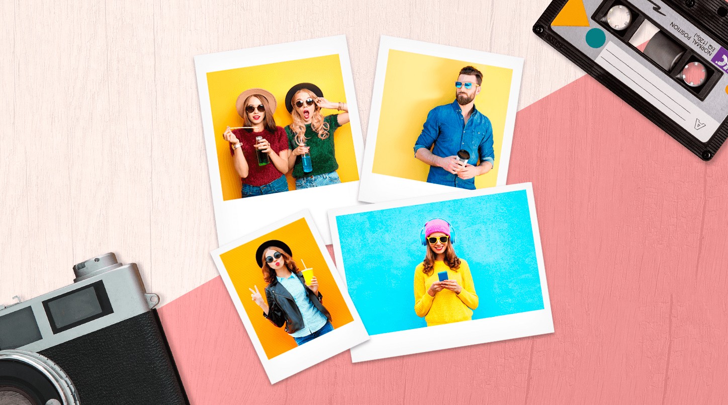 Polaroids. Impresión rápida en 5 formatos a elegir. Haz tu pedido desde el móvil u ordenador