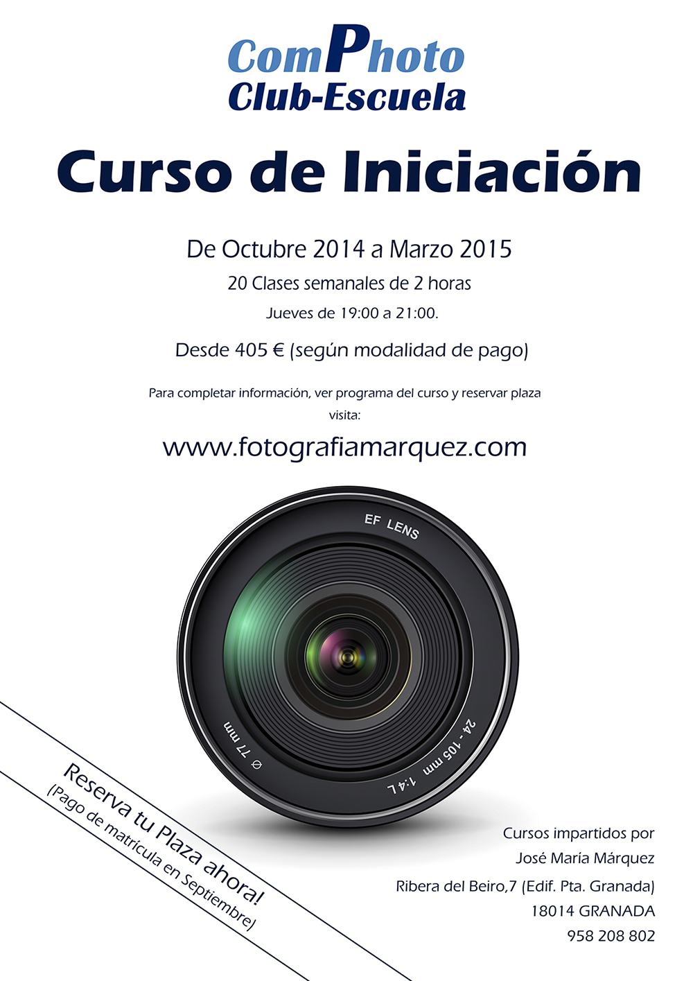 Ir a Cursos de Iniciación a la Fotografía 2014-15